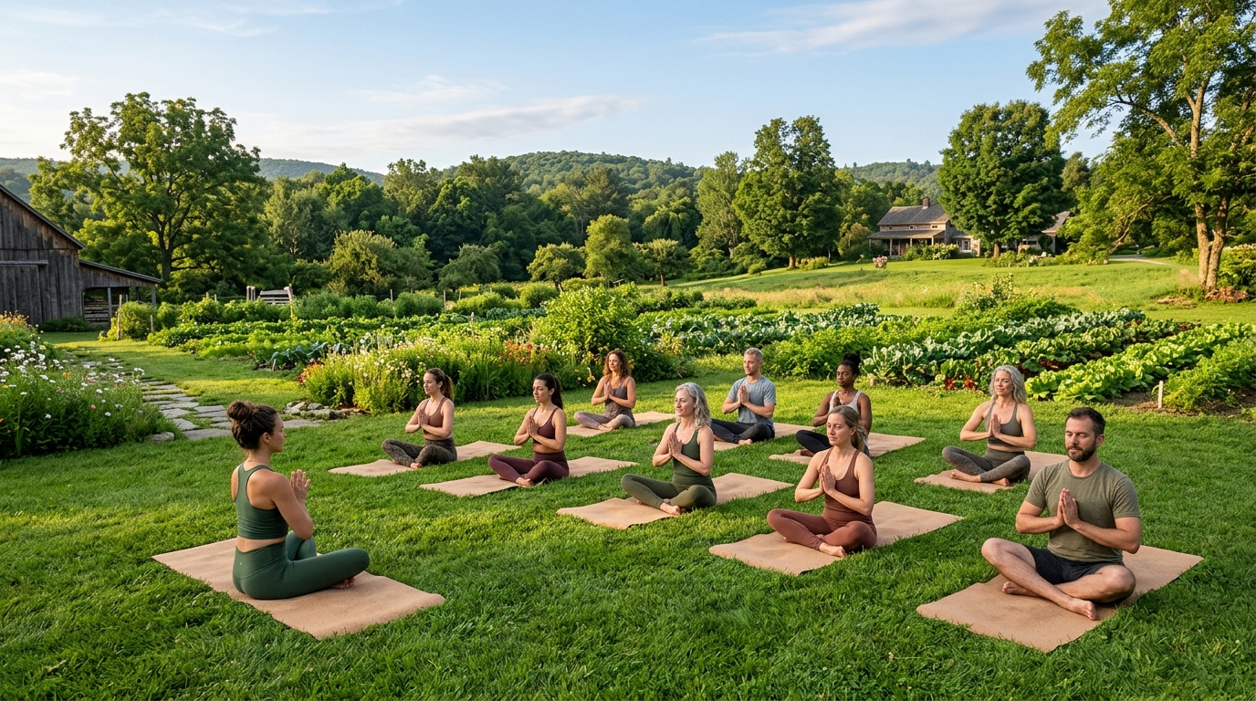 Farm Retreat Trails & Outdoor Lawns